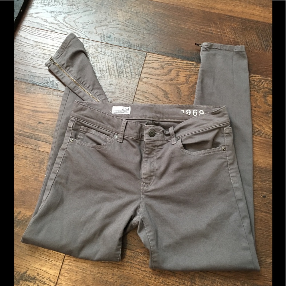 Olive green Jean leggings